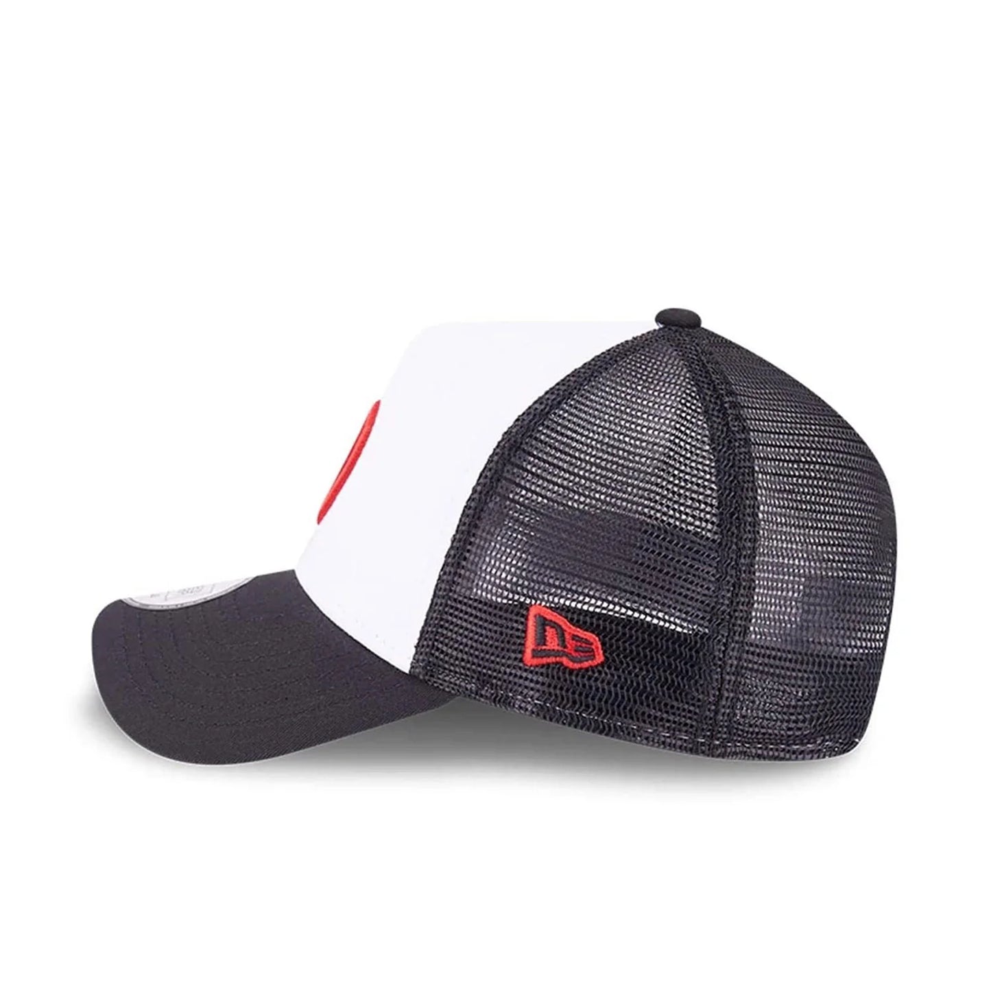 Haas F1 EF Trucker Black White Cap 2024-RP Teamwear