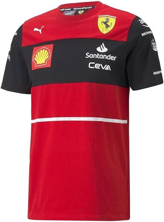 Scuderia Ferrari Men's Charles Leclerc T-Shirt 2022-RP Teamwear