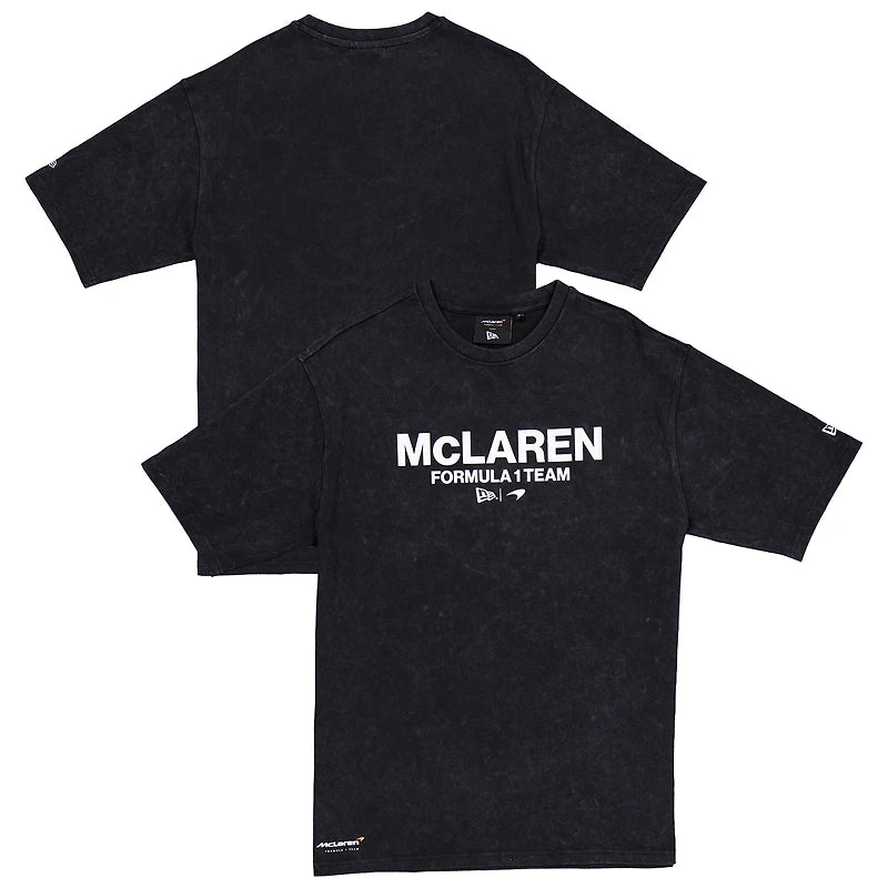 Mclaren Wrdmark Oversized T-Shirt Black 2024-Fanwear