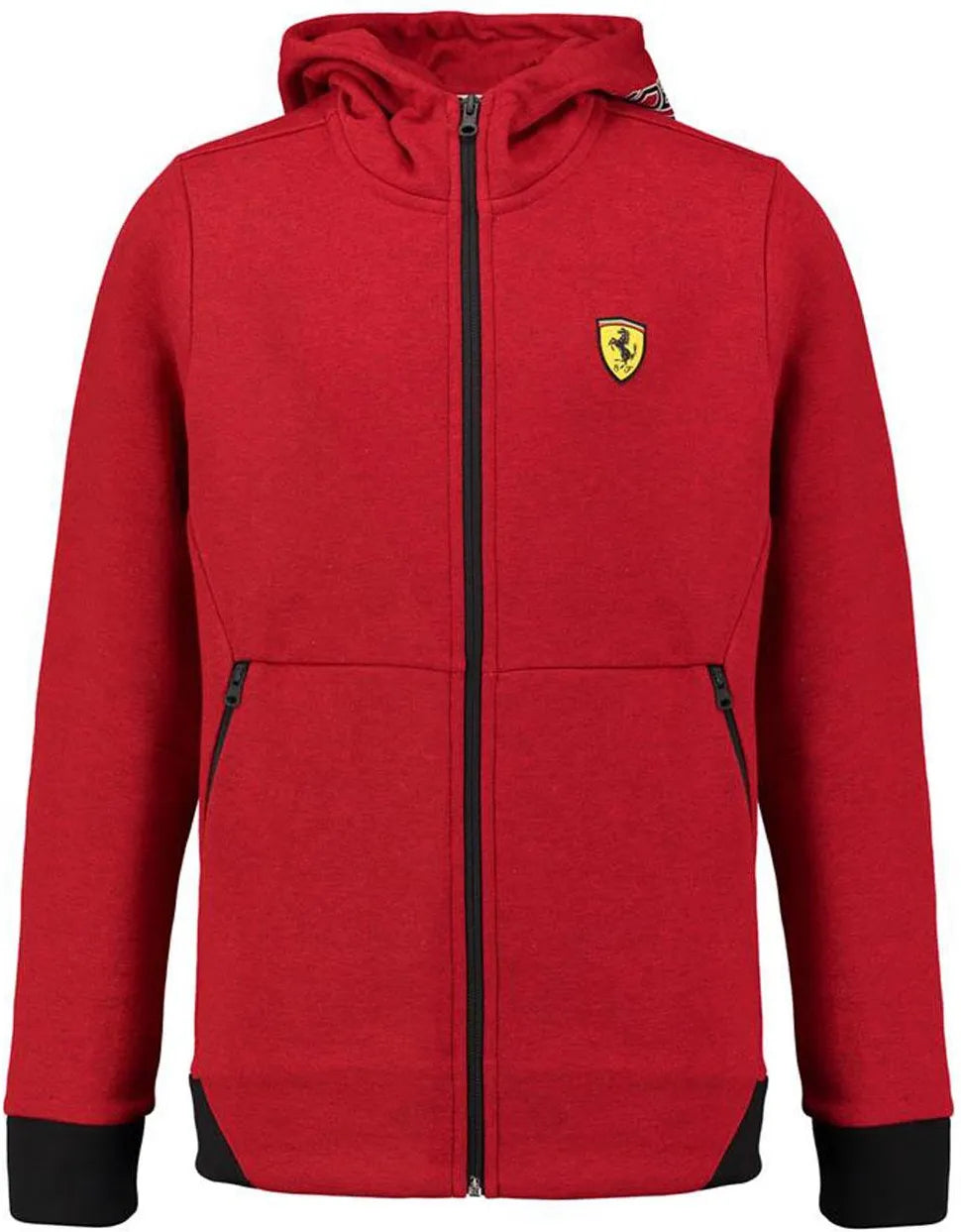 Scuderia Ferrari Kids Hooded Sweat Jacket Red 2018-Fanwear