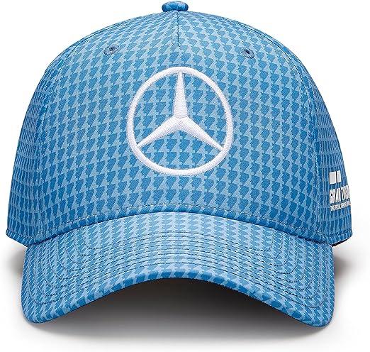 Mercedes-AMG Petronas Formula 1 Team Lewis Hamilton Col Driver Baseball Cap Denim Blue 2023-RP Teamwear
