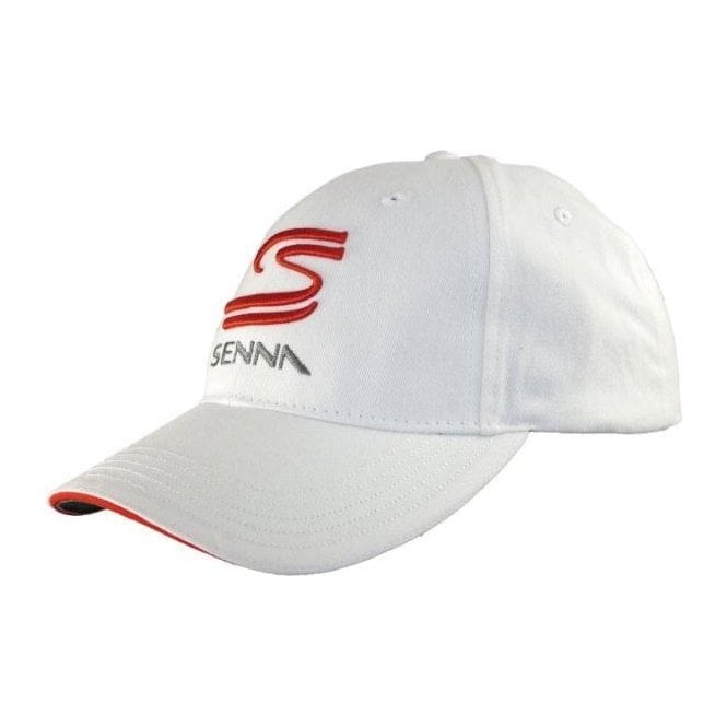 Ayrton Senna Men's Cap Double White