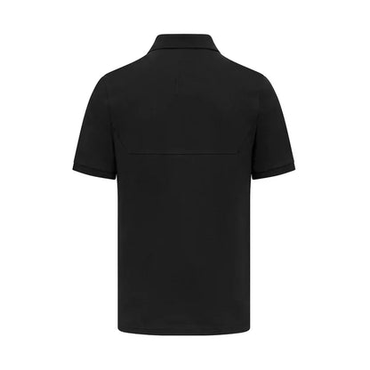 Scuderia Ferrari Men's Classic Polo Black 2023-Fanwear