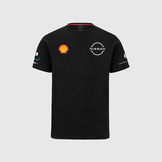 Nissan Formula E Men's T-shirt Black 2025-RP Teamwear
