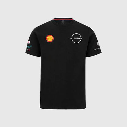 Nissan Formula E Men's T-shirt Black 2025-RP Teamwear