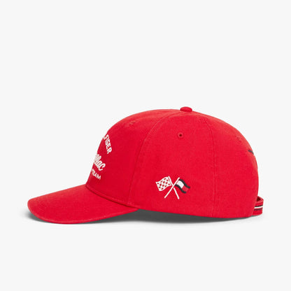 Cadillac F1 Team x Tommy Hilfiger Varsity Cap Red 2026 - Fanwear