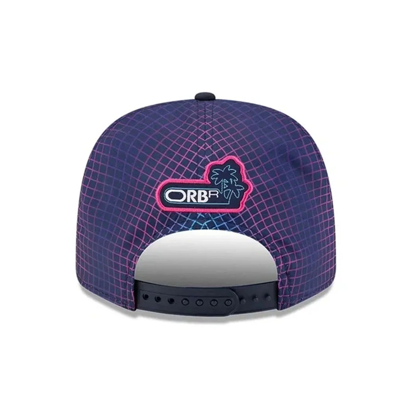 Red Bull Racing Special Edition Max Verstappen Miami 9Seventy Cap Striped Navy 2026 - RP Teamwear