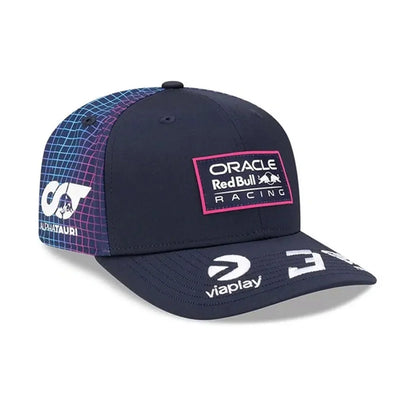 Red Bull Racing Special Edition Max Verstappen Miami 9Seventy Cap Striped Navy 2026 - RP Teamwear