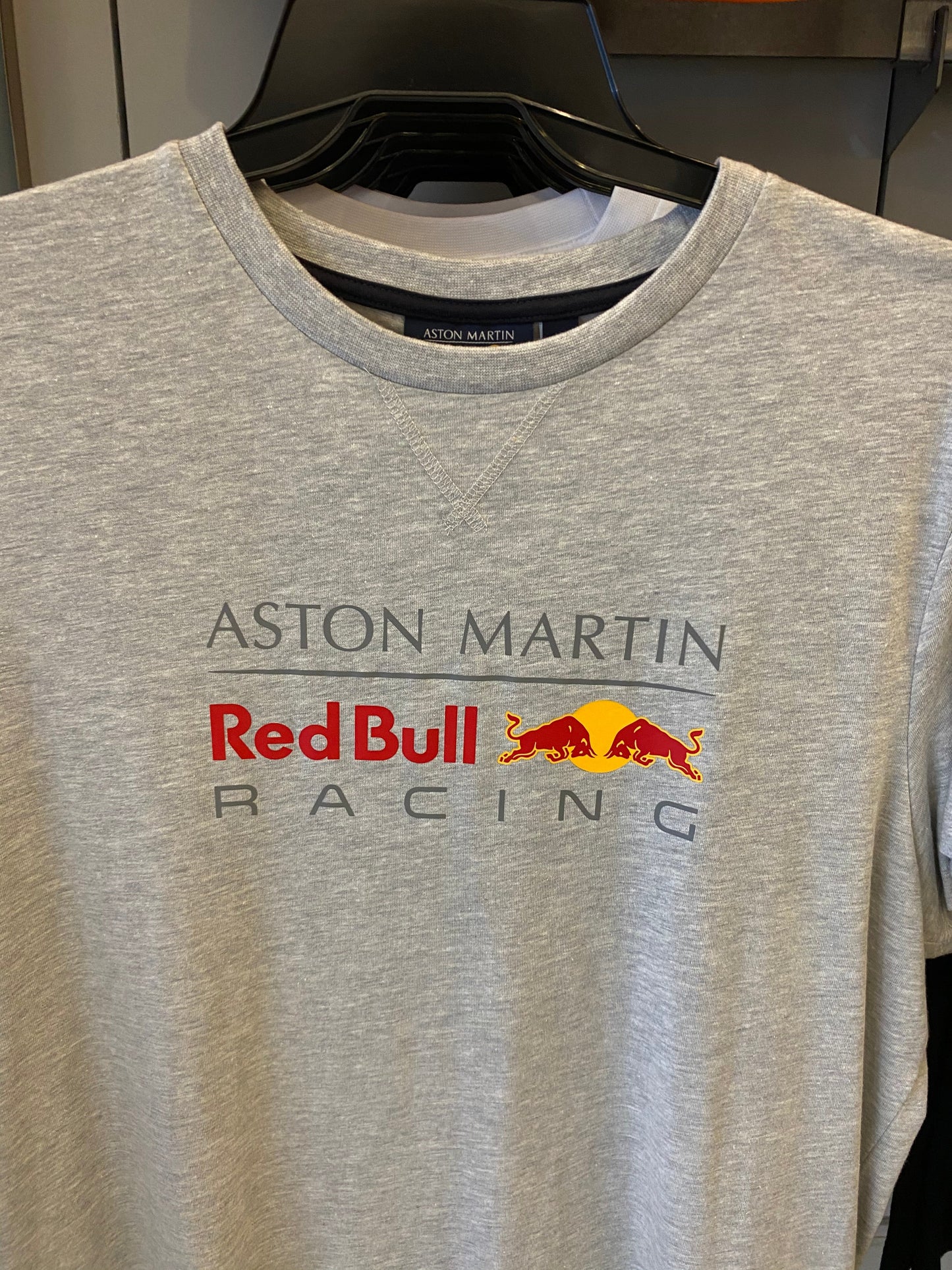 Red Bull Racing Mens Logo T-Shirt 2018 Grey - Fanwear