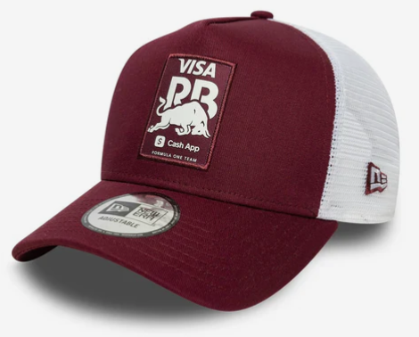 Rb Visa Cash App Seasonal EF Trucker Dark Red Cap 2025-Fanwear