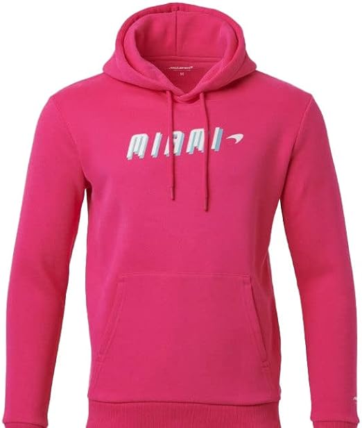 Mclaren Men's Miami Neon Graphic Hoodie Purple 2022-Fanwear