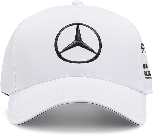 Mercedes-AMG Petronas Formula 1 Team Lewis Hamilton Driver Baseball Cap 2022 White-RP Teamwear
