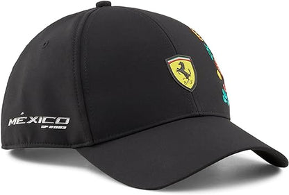 Scuderia Ferrari Special Edition Mexico Cap Black 2023-Fanwear