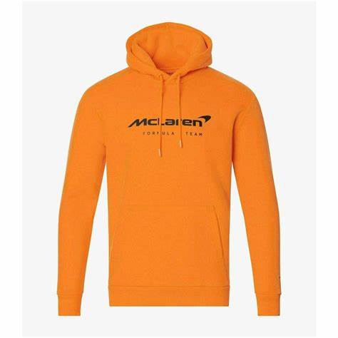 Mclaren Kids Team Core Essentials Hoodie Papaya 2023