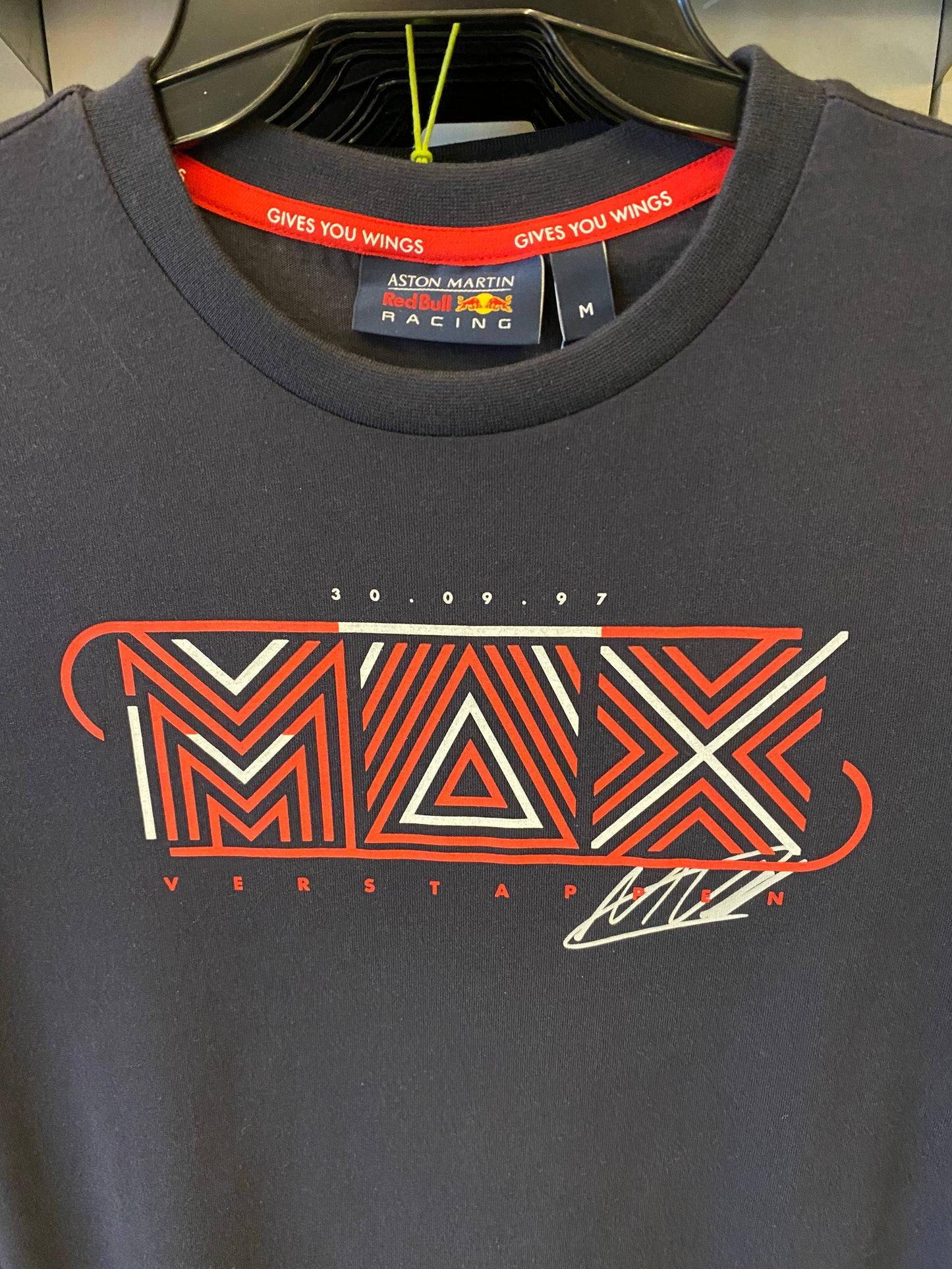 Red Bull Racing Mens Max Verstappen Graphic T-Shirt Navy - Fanwear
