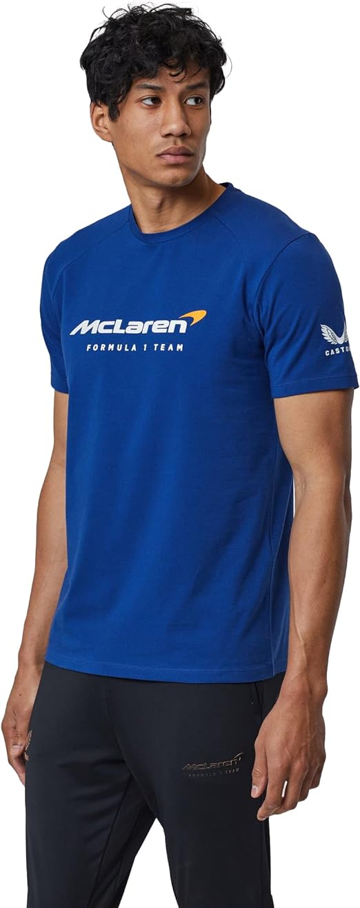 Mclaren Men's Lifestyle T-Shirt Blue 2022-Fanwear