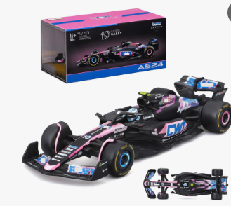 1:43 Scale Model | Alpine Race Bwt F1 A524 Gasly With Driver Car