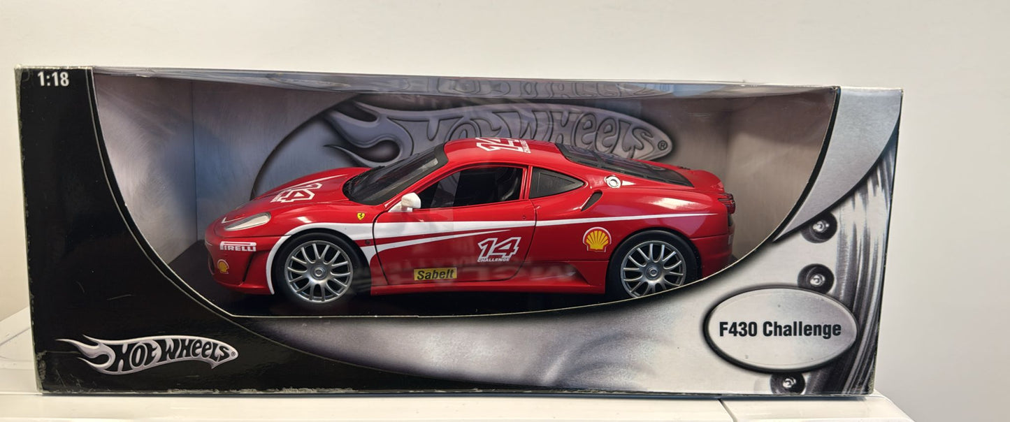 1:18 Scale Model | P4403. Ferrari 430 Challenge Red Foundation