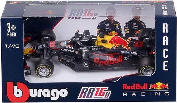 1:43 Scale Model | Red Bull RB16B #33 Max Verstappen Car