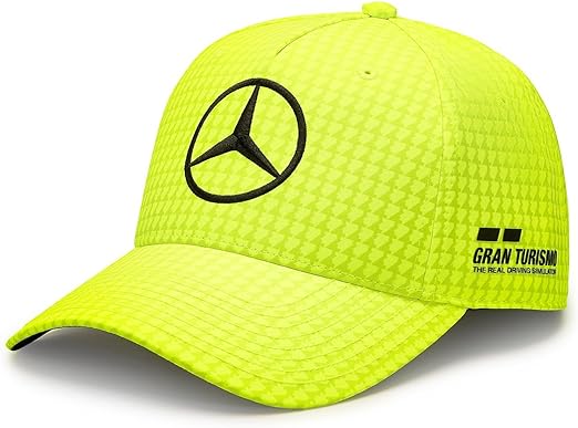Mercedes-AMG Petronas Formula 1 Team Special Edition Lewis Hamilton Col Baseball Cap Yellow 2023-RP Teamwear