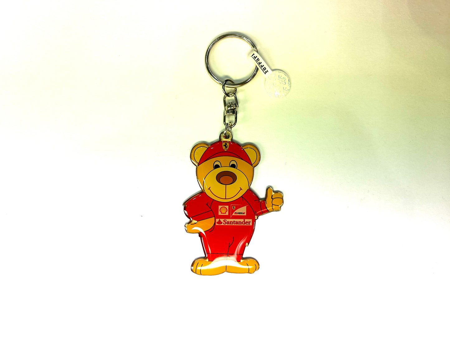 Ferrari Metal Teddy Keyring