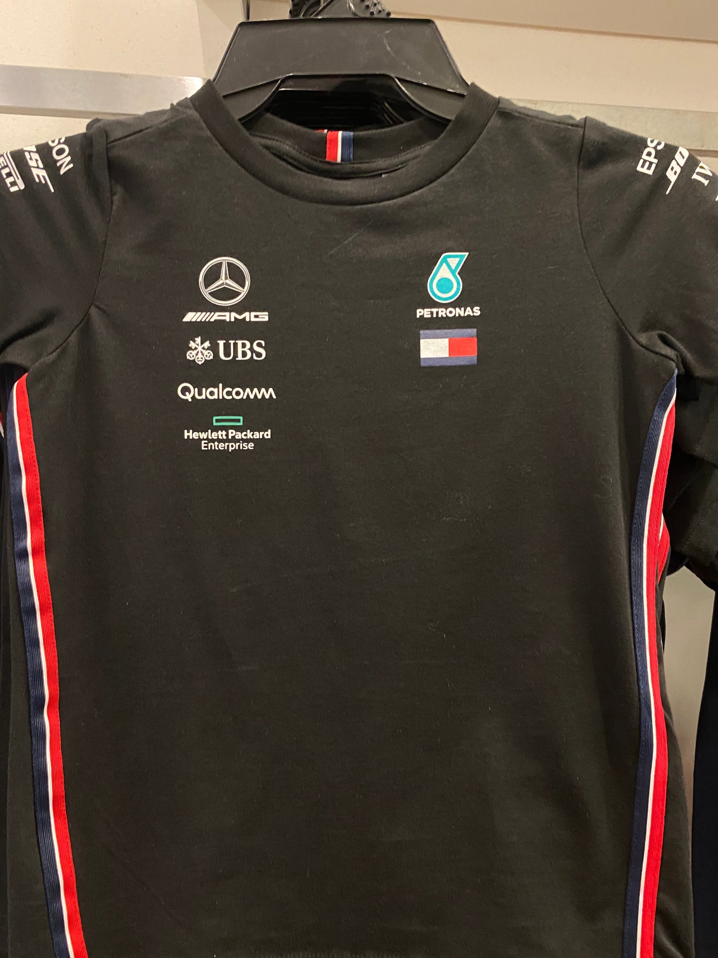 Mercedes-AMG Petronas Motorsport Kids Driver T-Shirt Black 2019 - Rp Teamwear
