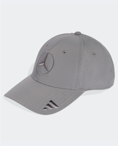 Mercedes Kids Silver Driver Cap Grey 2025 OSFC-Fanwear