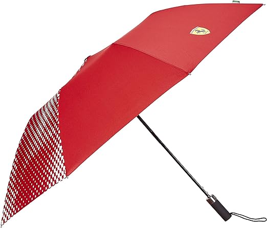 Scuderia Ferrari Compact Red Umbrella - Fanwear