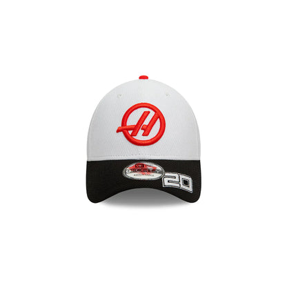 Haas F1 Team Driver Km 9Forty White Black Cap 2024