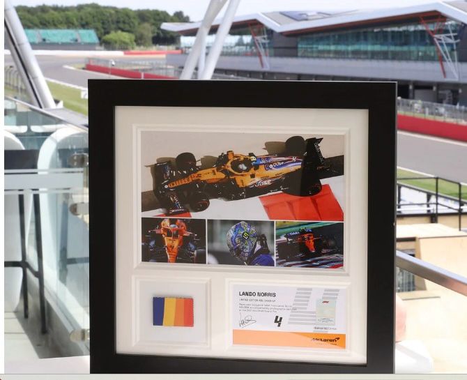 Mclaren Lando Norris Abu Dhabi Special Livery Gp Bodywork Photo 2021