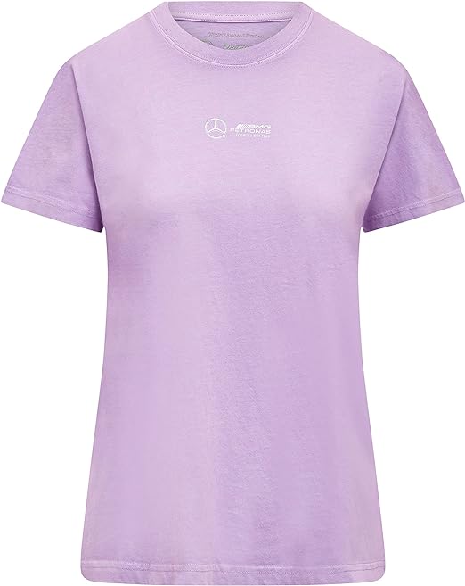 Mercedes-AMG Petronas Formula 1 Team Women's Retro T-Shirt Lilac 2023-Fanwear