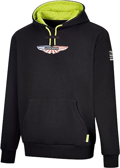 Aston Martin F1 2023 Men's Usa Hoodie Black