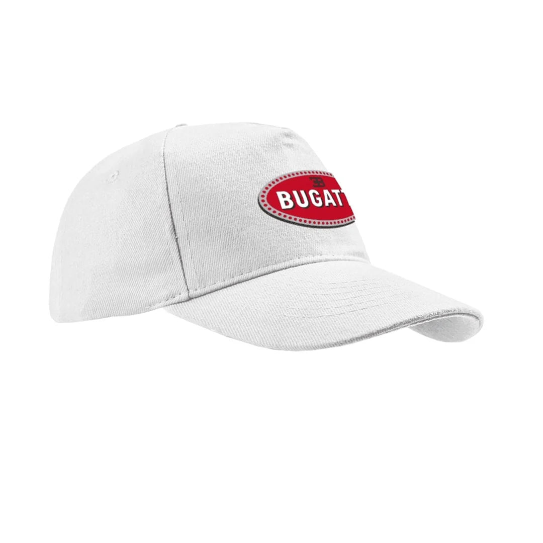 Bugatti Unisex Baseball Cap White