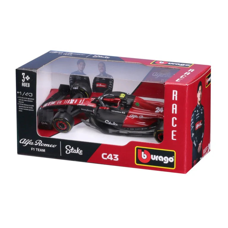 1:43 Scale Model | Alfa Romeo C43 Zhou Without Driver Car