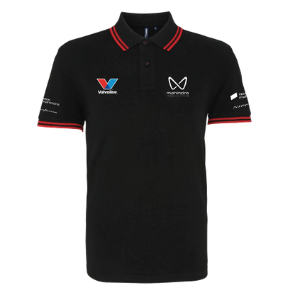 Mahindra Formula E Men's Polo Grey 2025-RP Teamwear