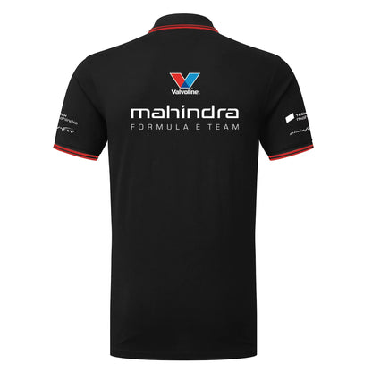 Mahindra Formula E Men's Polo Grey 2025-RP Teamwear