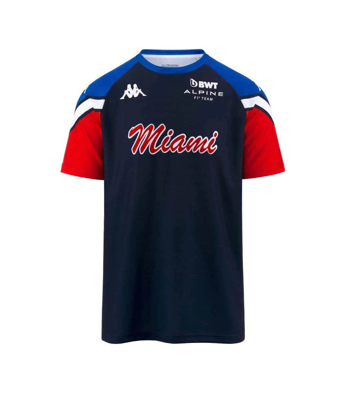 Alpine F1 Miami Pierre Gasly Blue Red T-Shirt 2023