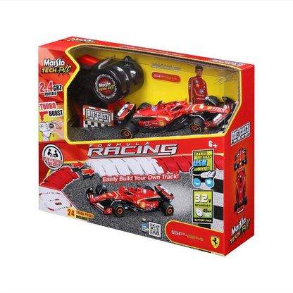 1:41 Scale Model | Scuderia Ferrari SF-24 Charles Leclerc Car RC With Track