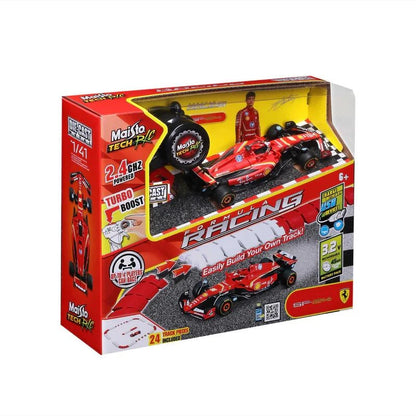 1:41 Scale Model | Scuderia Ferrari SF-24 Charles Leclerc Car RC With Track