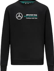 Mercedes-AMG Petronas Formula 1 Team Men's Crew Sweat Black 2023-Fanwear