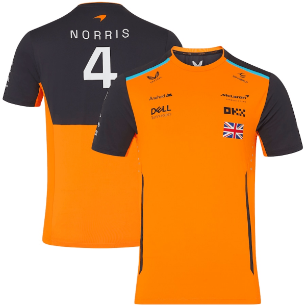 Mclaren Men's Set Up T-Shirt Lando Norris Autumn Glory 2024-RP Teamwear