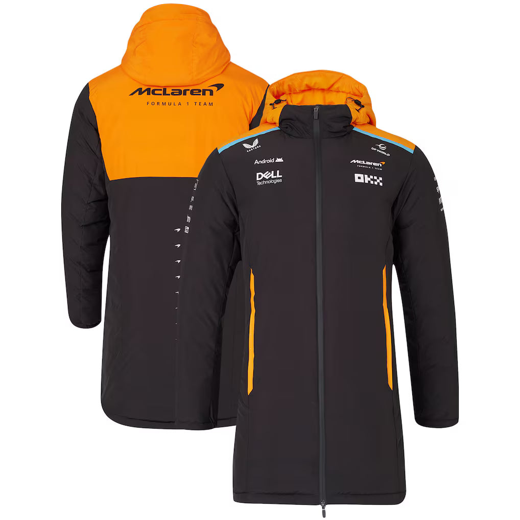 Mclaren Men's Longline Padded Jacket Phantom 2024-RP Teamwear