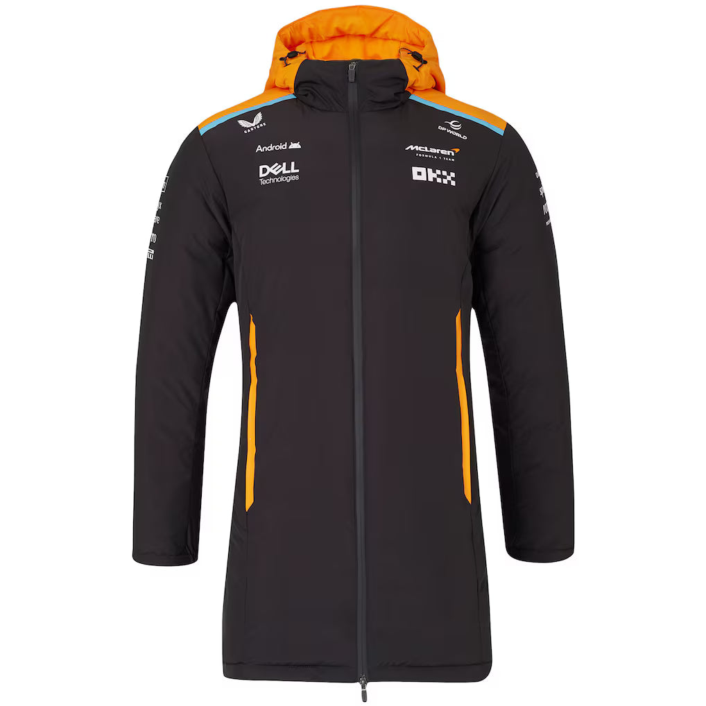 Mclaren Men's Longline Padded Jacket Phantom 2024-RP Teamwear