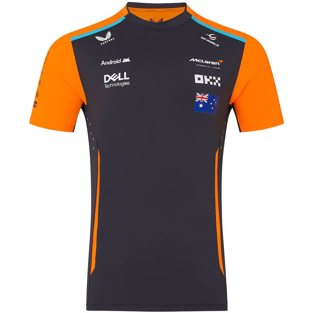 McLaren Kids Oscar Piastri Set Up T-Shirt Autumn Glory 2024 - RP Teamwear