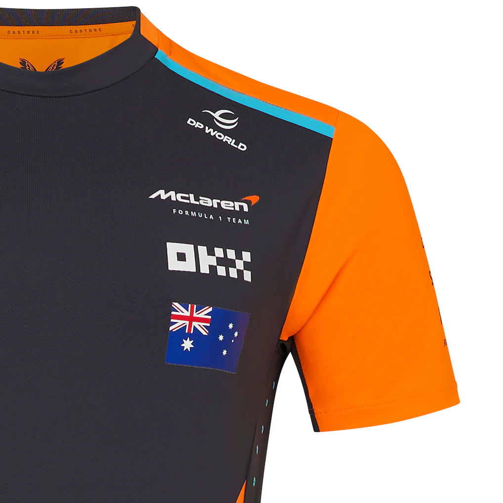 McLaren Kids Oscar Piastri Set Up T-Shirt Autumn Glory 2024 - RP Teamwear