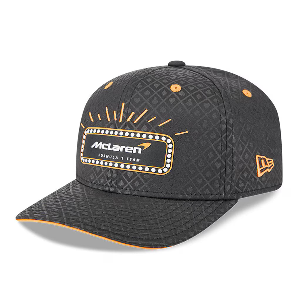 Mclaren Special Edition Men's Vegas Team Cap Black 2025-RP Teamwear