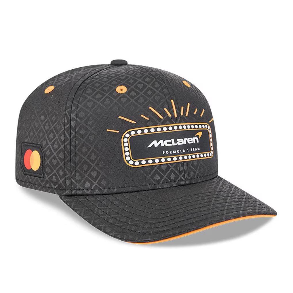 Mclaren Special Edition Men's Vegas Team Cap Black 2025-RP Teamwear