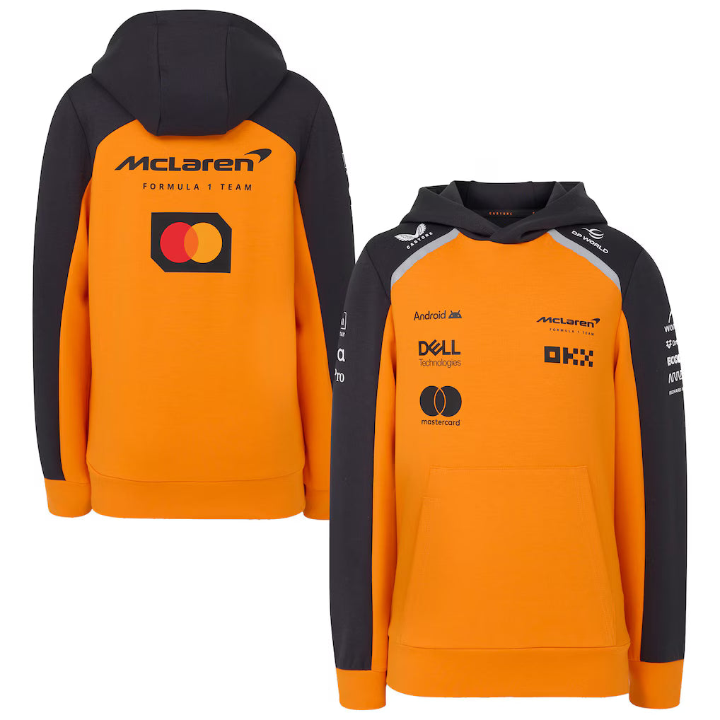 Mclaren Kids Hooded Sweat Autumn Glory 2025 3-RP Teamwear