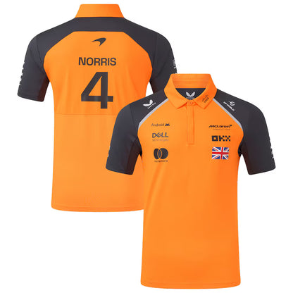 Mclaren Women's Polo Shirt Lando Norris Autumn Glory 2025-RP Teamwear