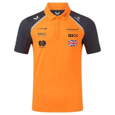 Mclaren Women's Polo Shirt Lando Norris Autumn Glory 2025-RP Teamwear